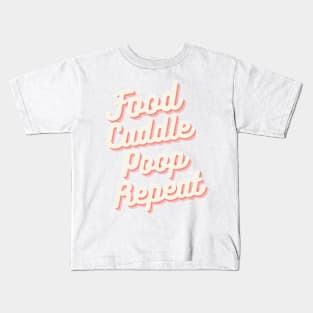 Human cycle Kids T-Shirt